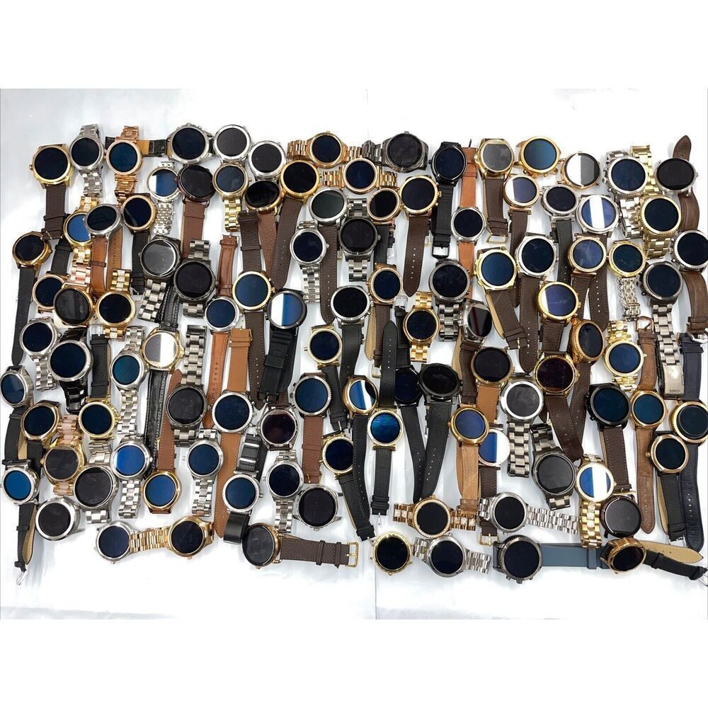 Wholesale watch lot of Fossil/Michael Kors Gen 3 Smart Watch Qty 100 Sku LAN24
